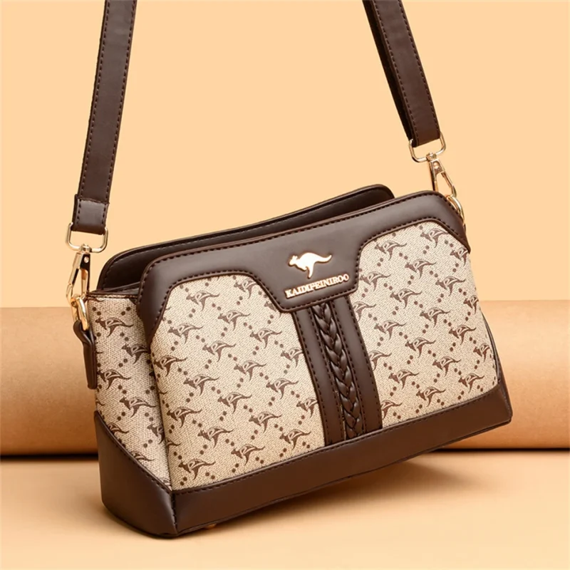 High Quality Leather Luxury Designer Shoulder Messenger Sac - Image 9