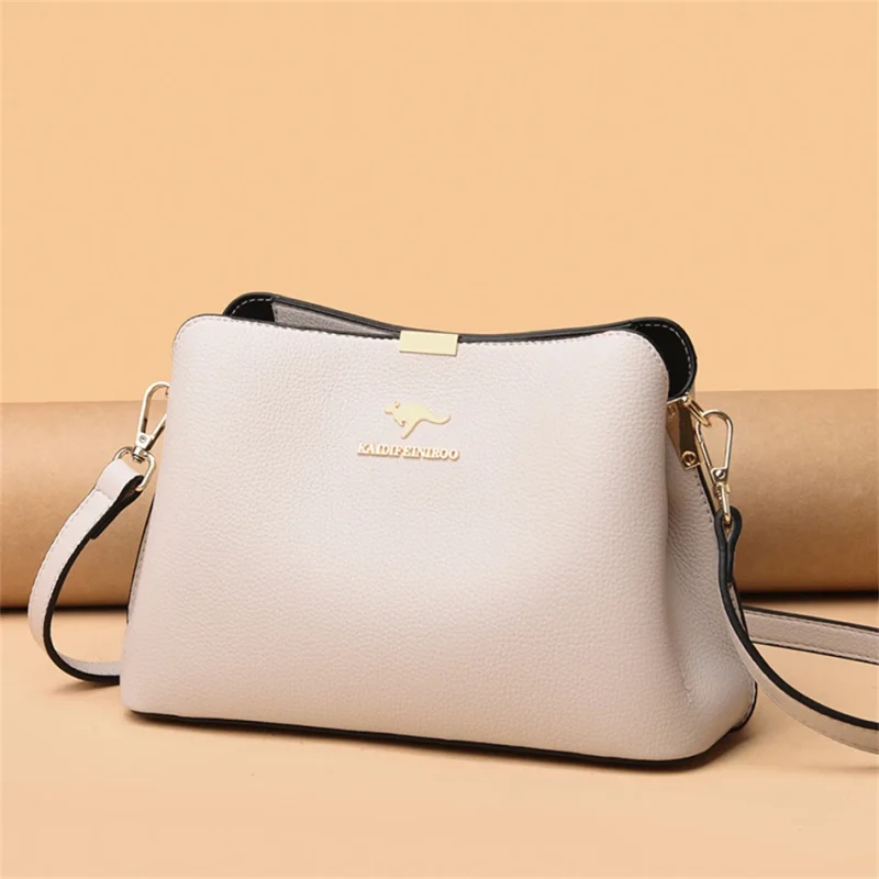 Luxury Designer  Eco Leather Women's Crossbody Bag - Image 9