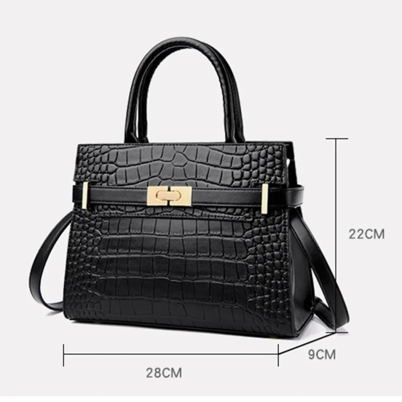New Fashion Pu Leather High Quality Shoulder Messenger Bags for Women Designer Brand Totes Croosbody Bags Handbags and Purses - Image 7