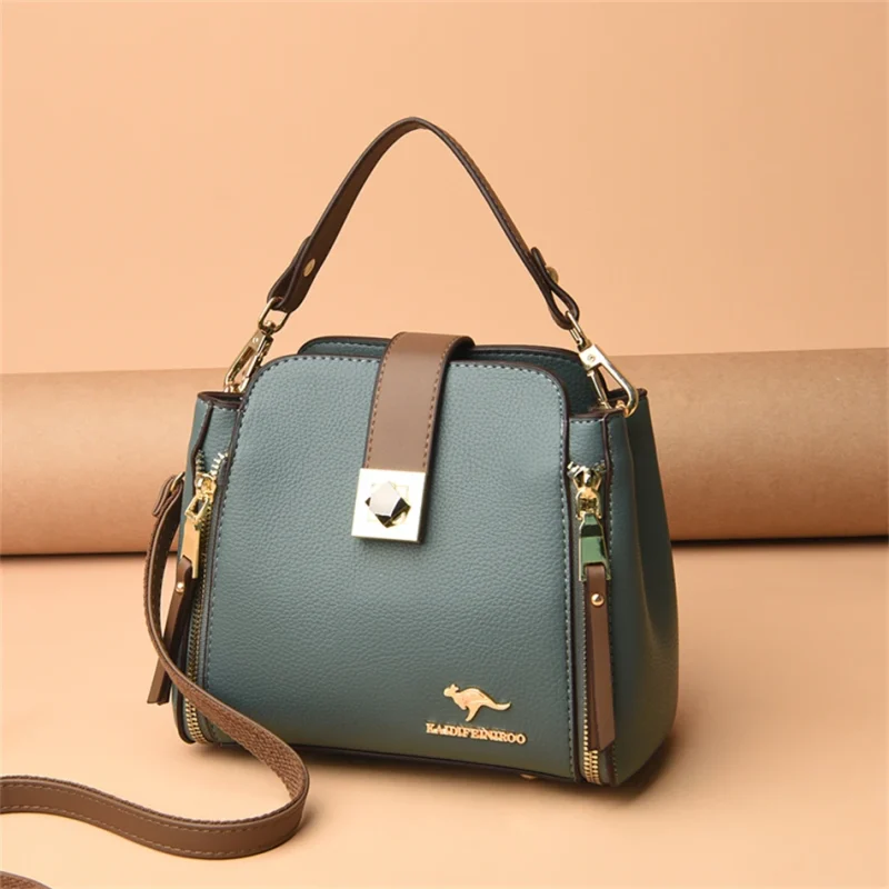 High Quality Leather Luxury Designer Shoulder Crossbody Sac - Image 11