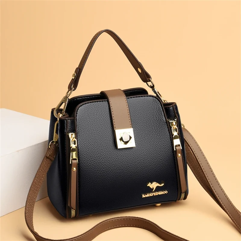 High Quality Leather Luxury Designer Shoulder Crossbody Sac - Image 7