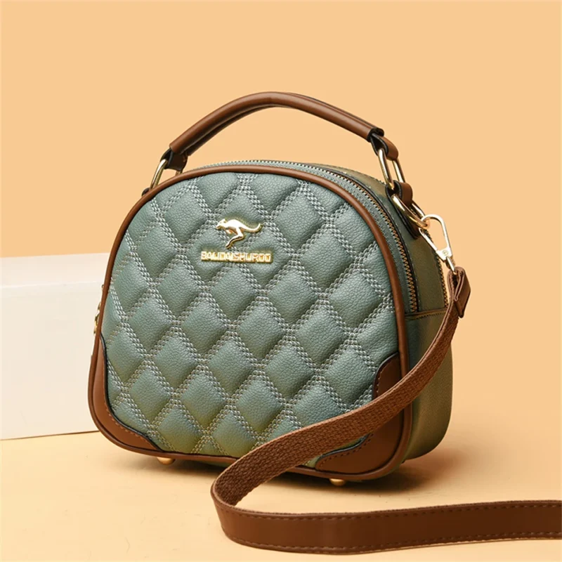 High Quality luxury designer PU Leather Small Crossbody bag - Image 13