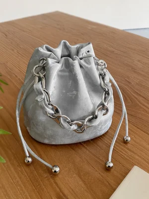 Eco Luxury Leather Bucket Bag