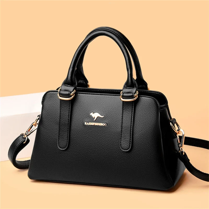 Leisure High Quality  Luxury Designer PU Leather Shoulder Bags - Image 12