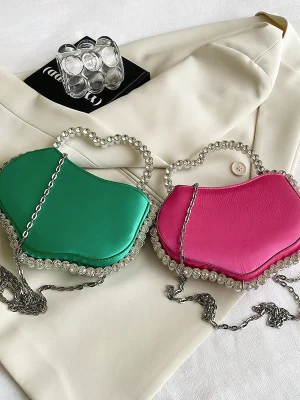 Top Brand Luxury Diamonds Clutch Bags