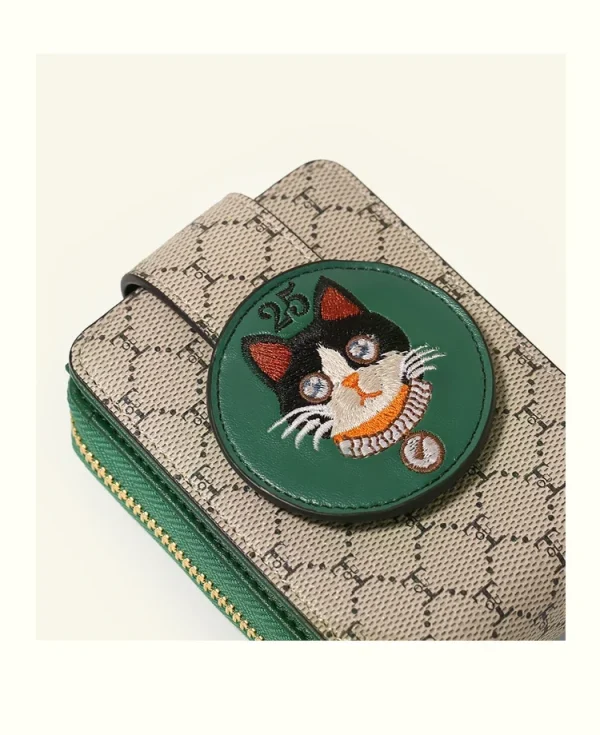 Kawaii Cartoon Cat Graphic Wallet - Image 7