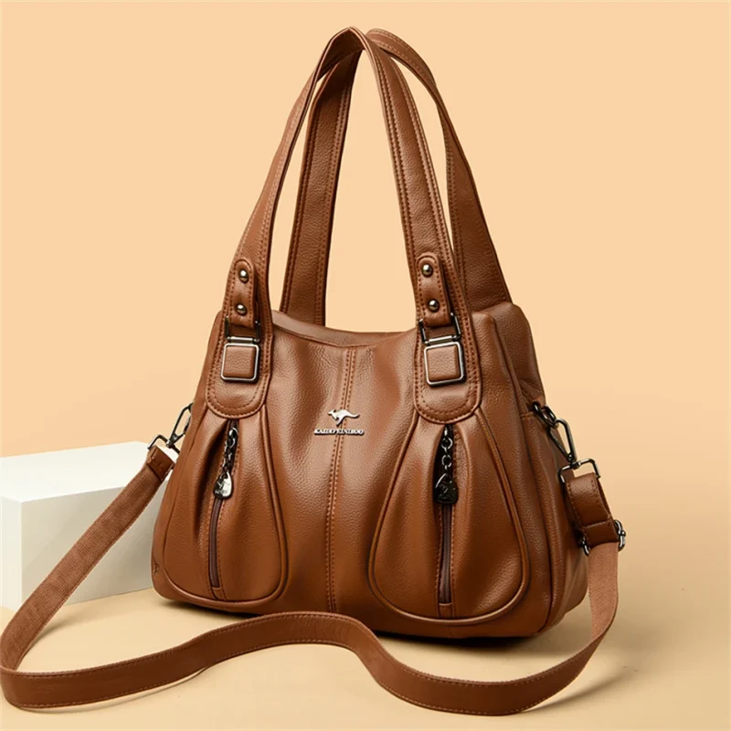 Luxury Vintage Eco Tote: Designer Shoulder Bag - Image 12