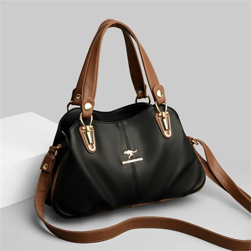 Luxury High Quality Leather Shoulder Crossbody Sac - Image 9