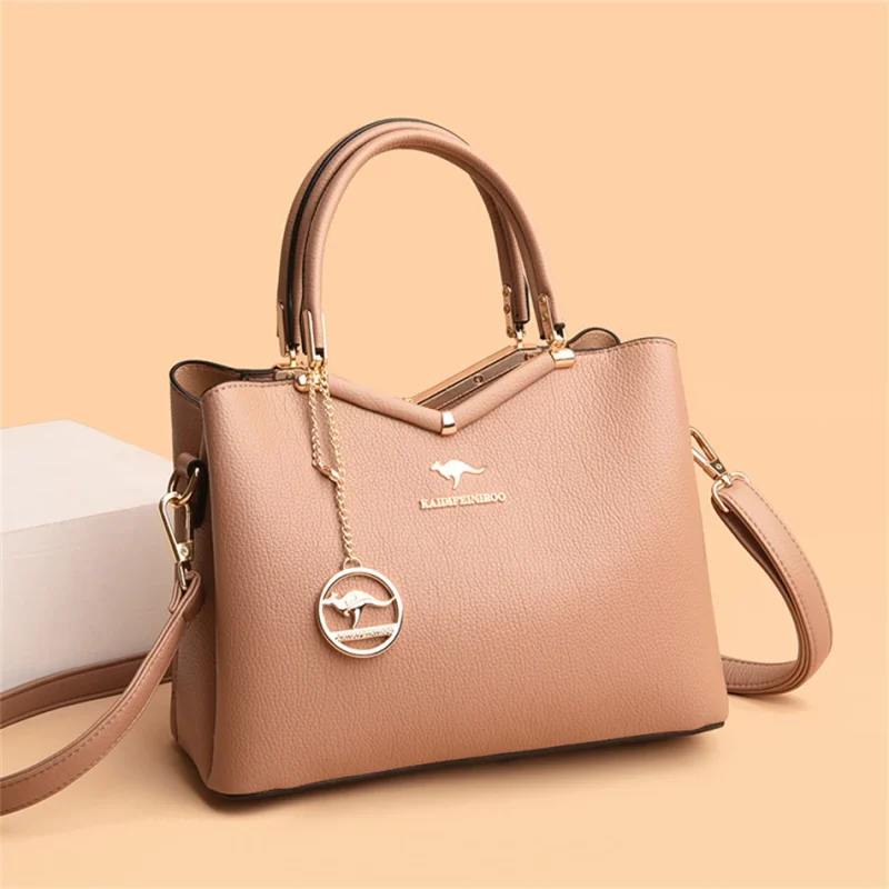 High Quality Luxury High-capacity Handbags Purses 3 Layers Women Tote Bag - Image 12