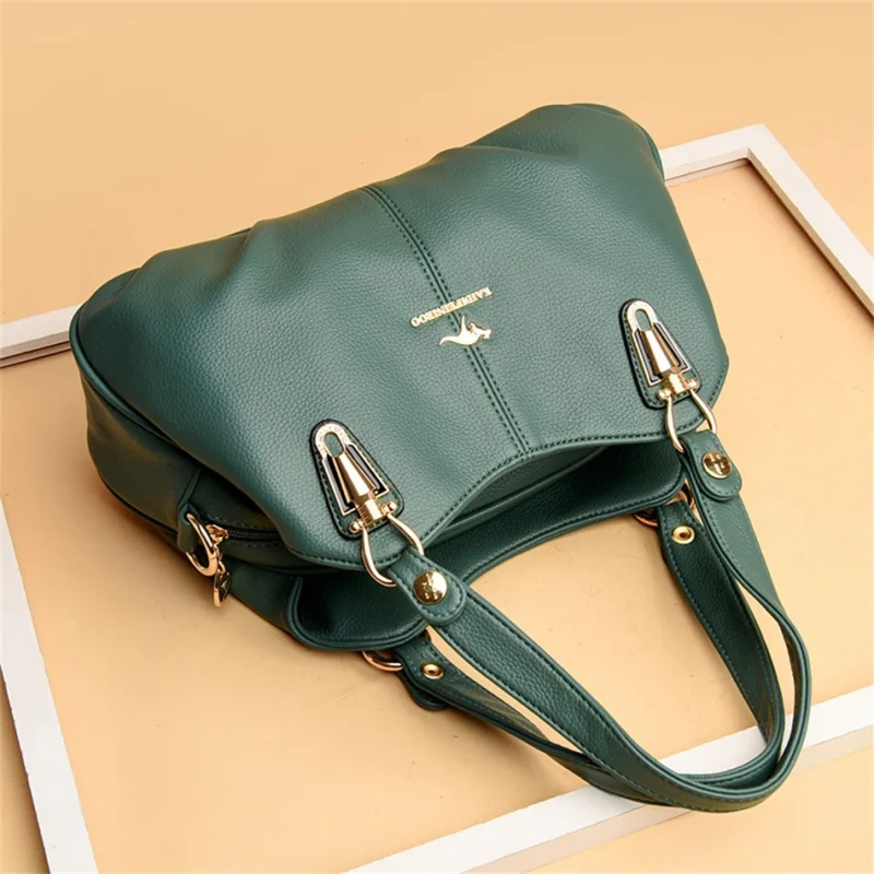 High Quality Eco Luxe Soft Leather Crossbody Bag" - Image 13
