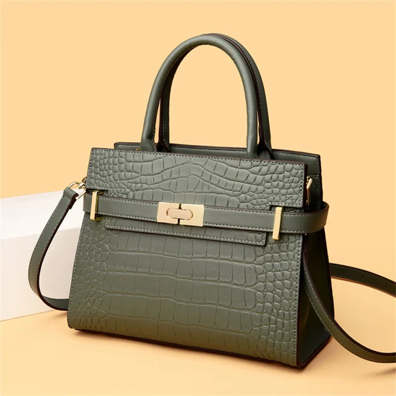 New Fashion Pu Leather High Quality Shoulder Messenger Bags for Women Designer Brand Totes Croosbody Bags Handbags and Purses - Image 12