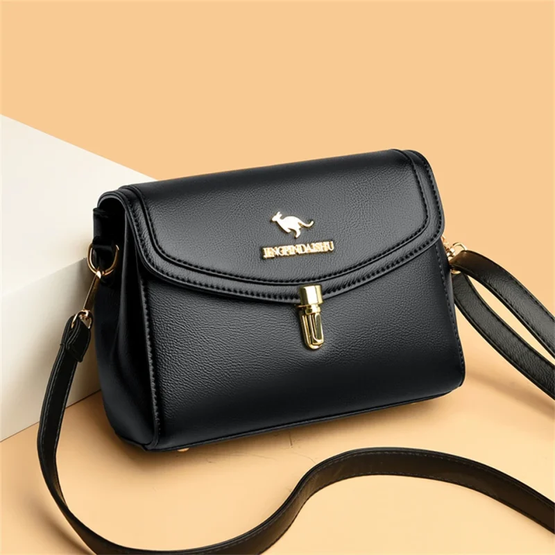 High Quality Solid Color Casual Solid Color Casual Crossbody Bag - Image 11