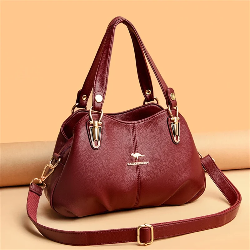 High Quality Eco Luxe Soft Leather Crossbody Bag" - Image 10
