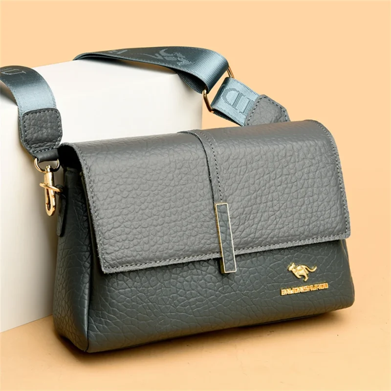 High-quality Leather Women Shoulder Messenger Bags - Image 10