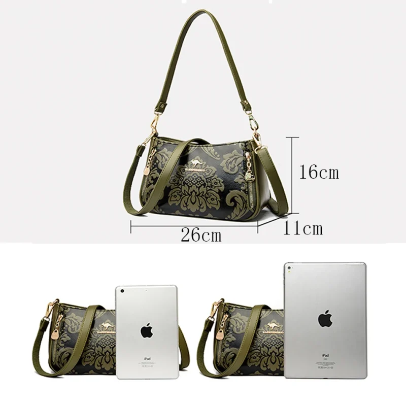 Luxury Brand Designer High Quality Trendy Crossbody Bag - Image 2