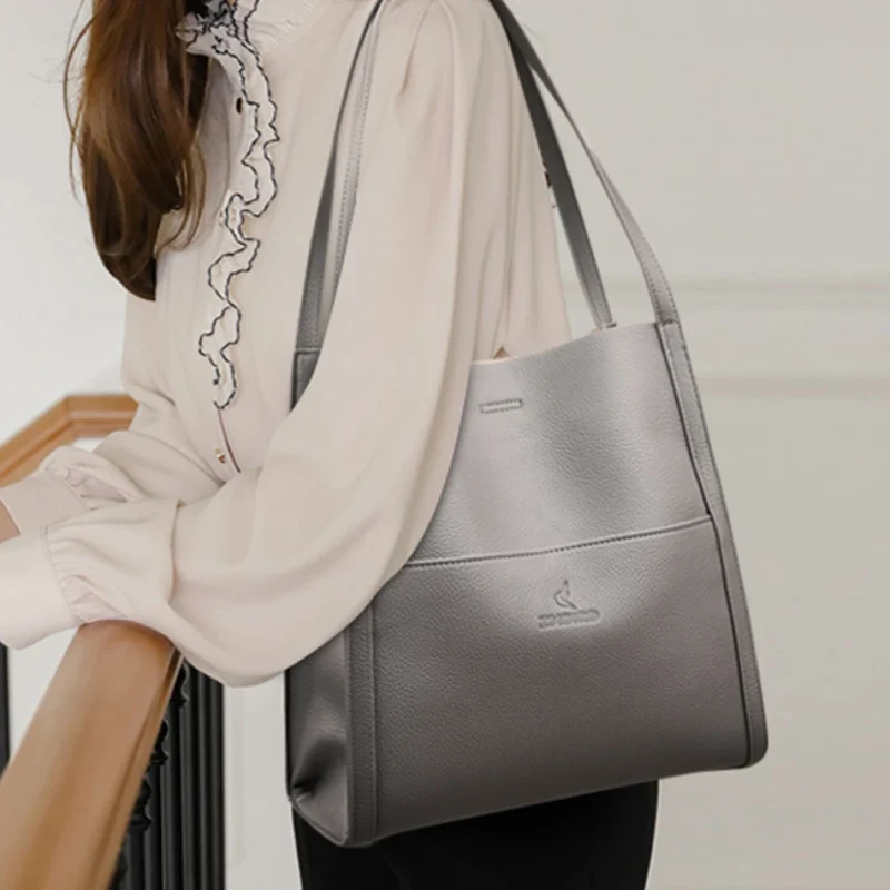 High Quality Leather Handbags Crossbody Shoulder Bag - Image 10