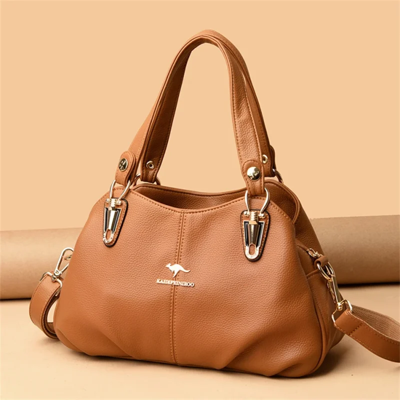 High Quality Eco Luxe Soft Leather Crossbody Bag" - Image 9