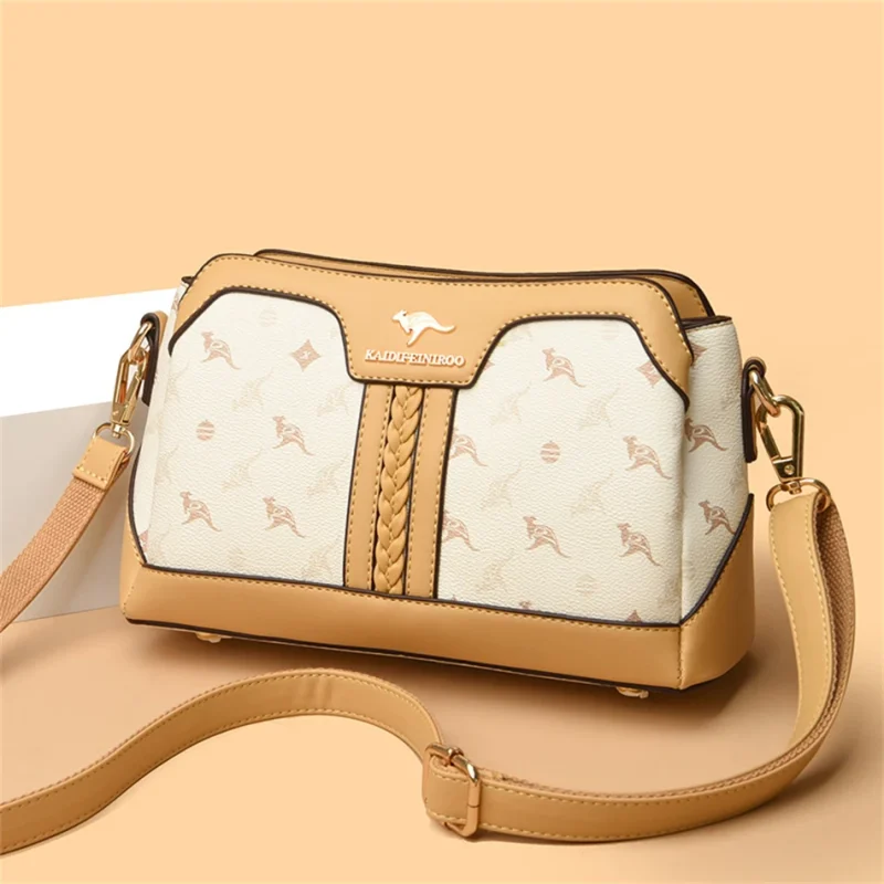 High Quality Leather Luxury Designer Shoulder Messenger Sac - Image 13