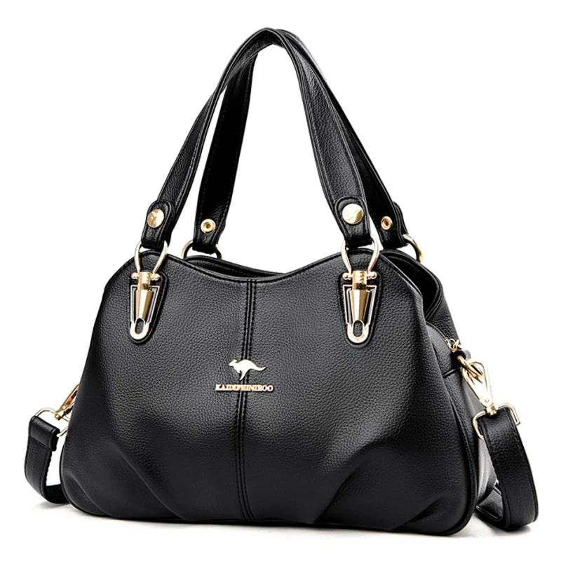 High Quality Eco Luxe Soft Leather Crossbody Bag" - Image 15