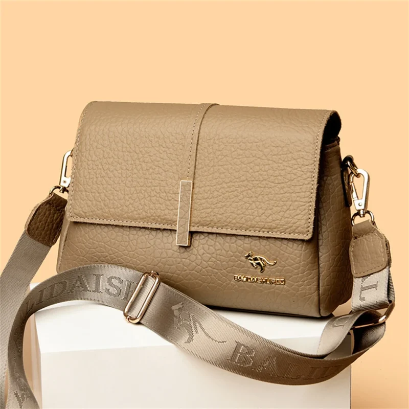 High-quality Leather Women Shoulder Messenger Bags - Image 9