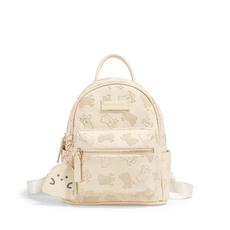 High-Quality Halloween Ghost Embossed Backpack - Image 8