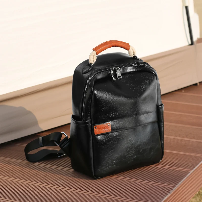 Large Capacity Texture Casual Backpack - Image 6