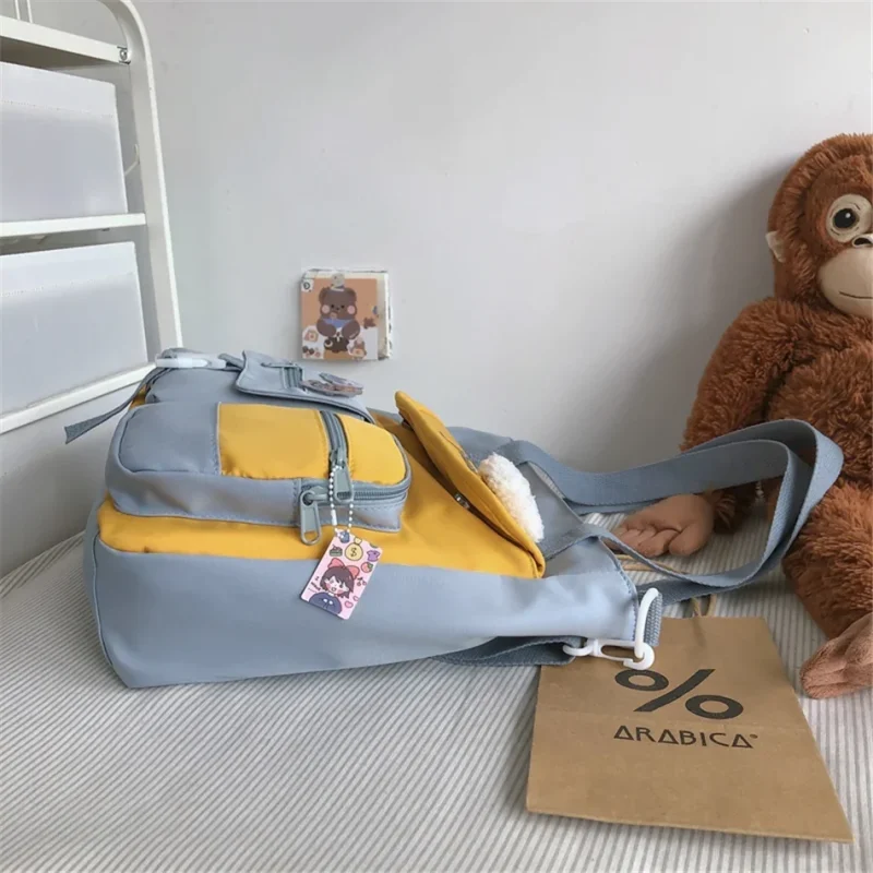 High Capacity Crossbody Kawaii Nylon Pouch Bag - Image 8