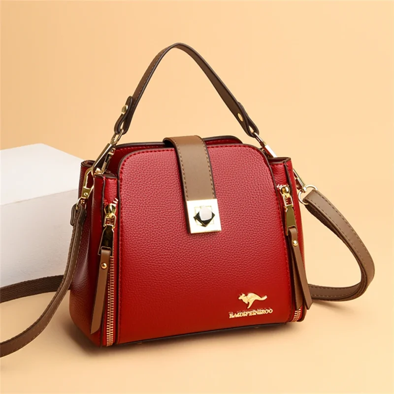High Quality Leather Luxury Designer Shoulder Crossbody Sac - Image 8