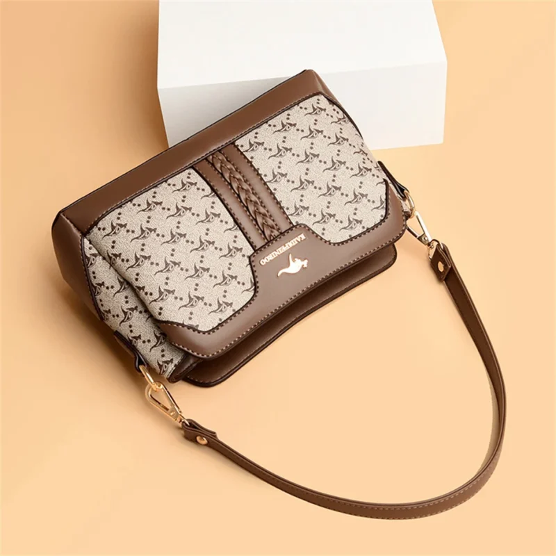High Quality Leather Luxury Designer Shoulder Messenger Sac - Image 14