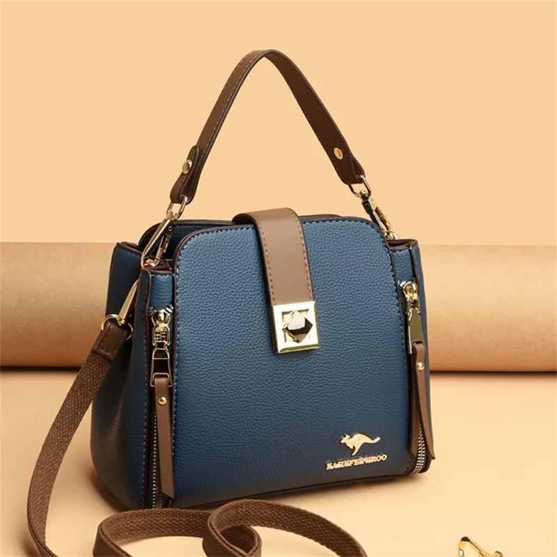 High Quality Leather Luxury Designer Shoulder Crossbody Sac - Image 9