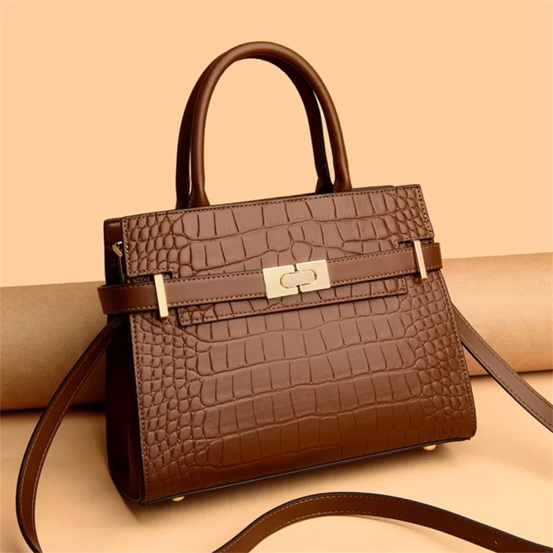 New Fashion Pu Leather High Quality Shoulder Messenger Bags for Women Designer Brand Totes Croosbody Bags Handbags and Purses - Image 9