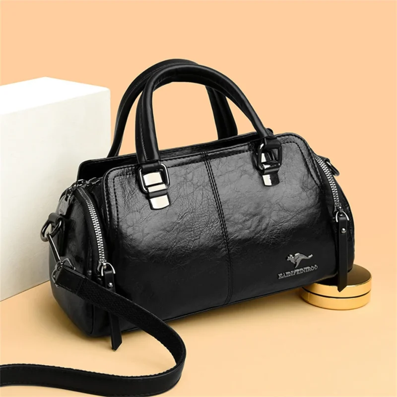 High Quality Ethical Leather Crossbody: Vintage Chic - Image 7
