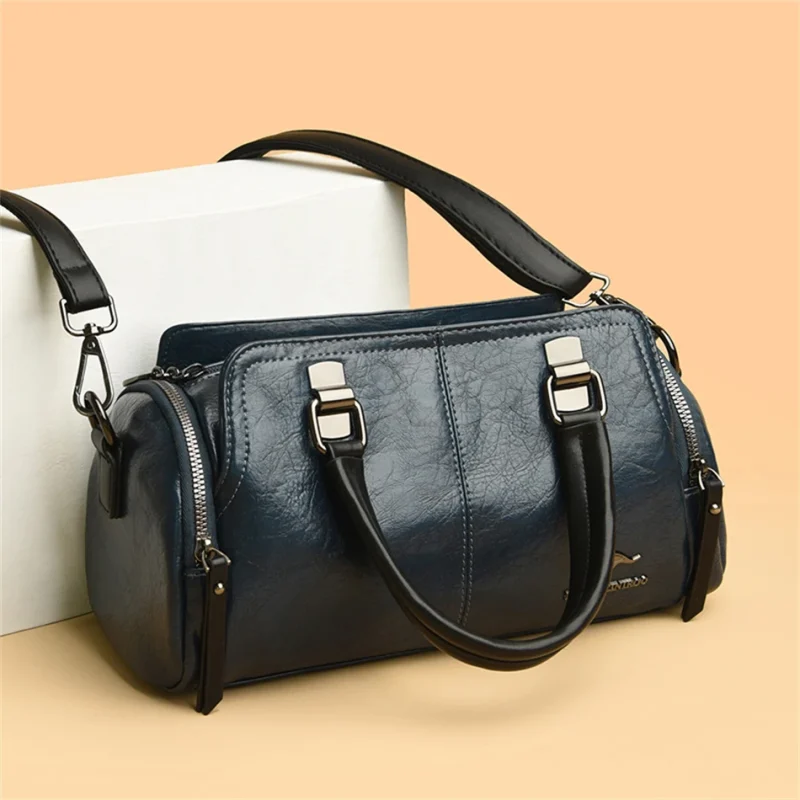 High Quality Ethical Leather Crossbody: Vintage Chic - Image 13