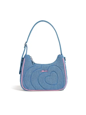 Luxury Design Women’s Crescent Blue Bag