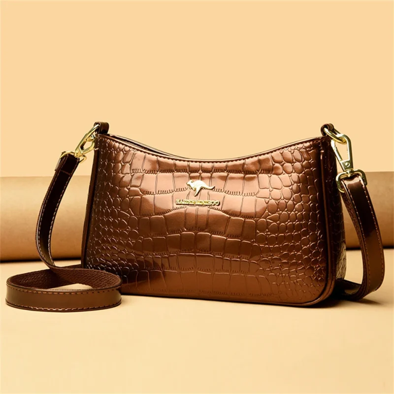 High Quality Patent Vintage Elegant Female Crossbody Messenger Bag - Image 13