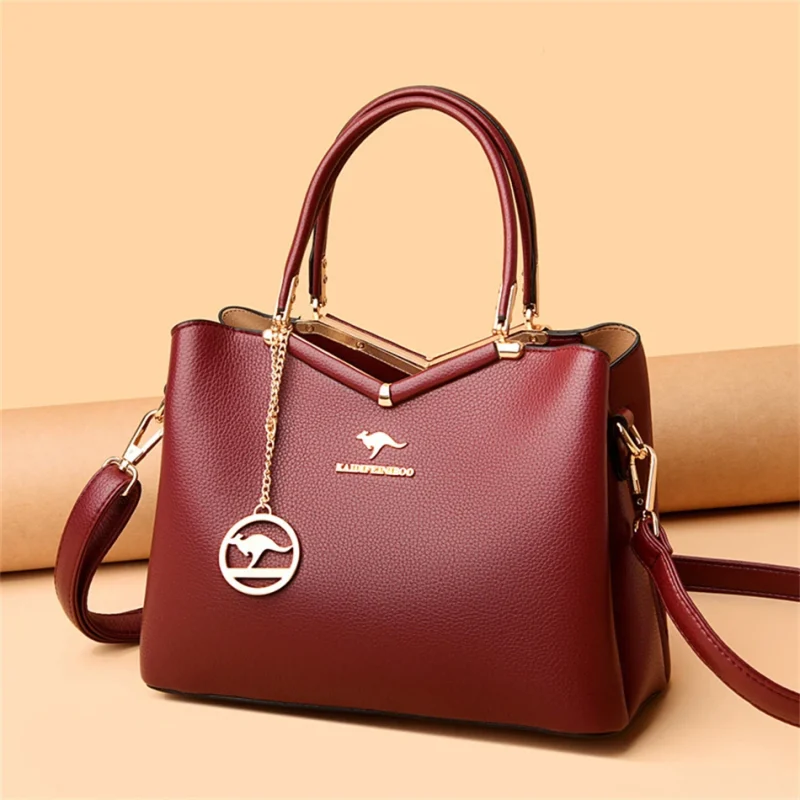 High Quality Luxury High-capacity Handbags Purses 3 Layers Women Tote Bag - Image 8