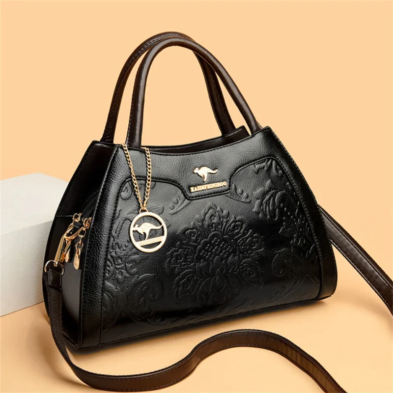 High Quality Designer Eco Tote: Leather Handbag - Image 4