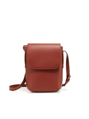 Eco Genuine Leather Crossbody Texture Satchel Bag