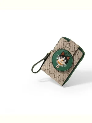 Kawaii Cartoon Cat Graphic Wallet