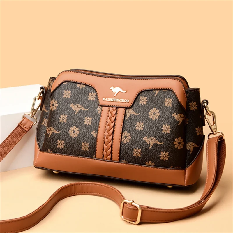 High Quality Leather Luxury Designer Shoulder Messenger Sac - Image 11