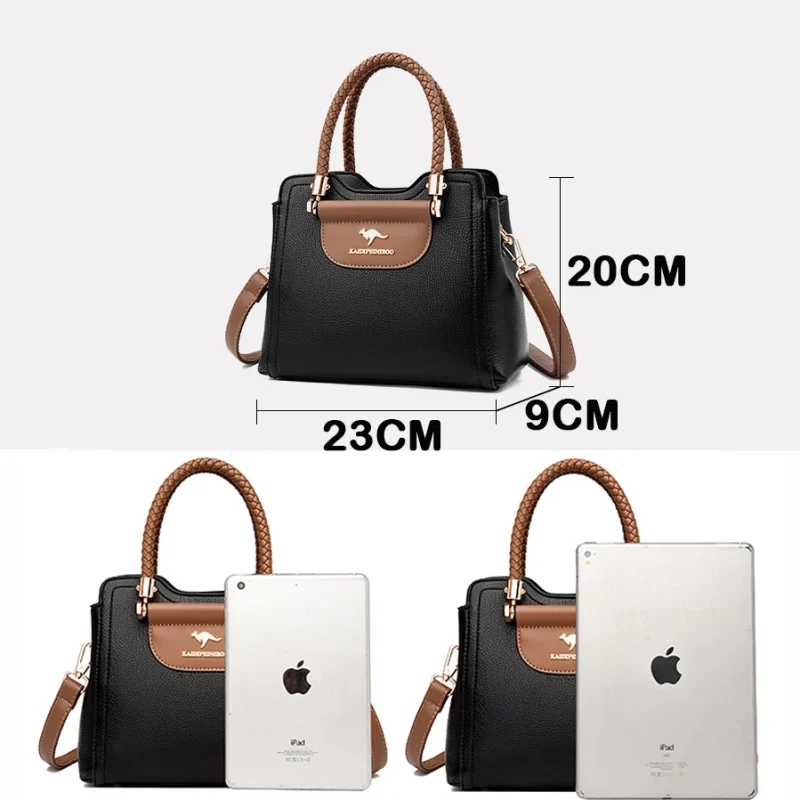 Premium Quality Luxury Design Ethical Leather Crossbody Bag - Image 2
