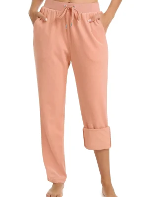 Eco Fleece Elastic Waist Pajama Long Pants