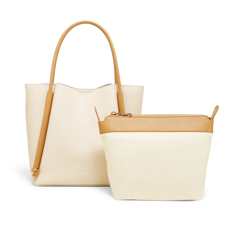 Large Capacity Leather Tote Bag