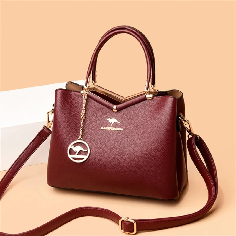 High Quality Luxury High-capacity Handbags Purses 3 Layers Women Tote Bag - Image 7