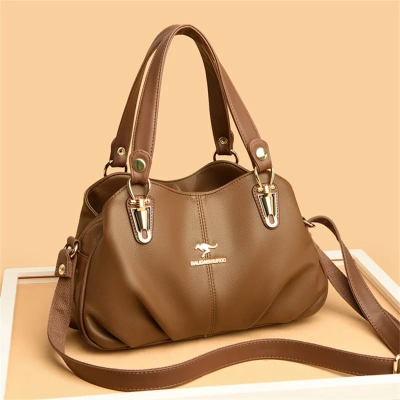 Luxury High Quality Leather Shoulder Crossbody Sac - Image 11