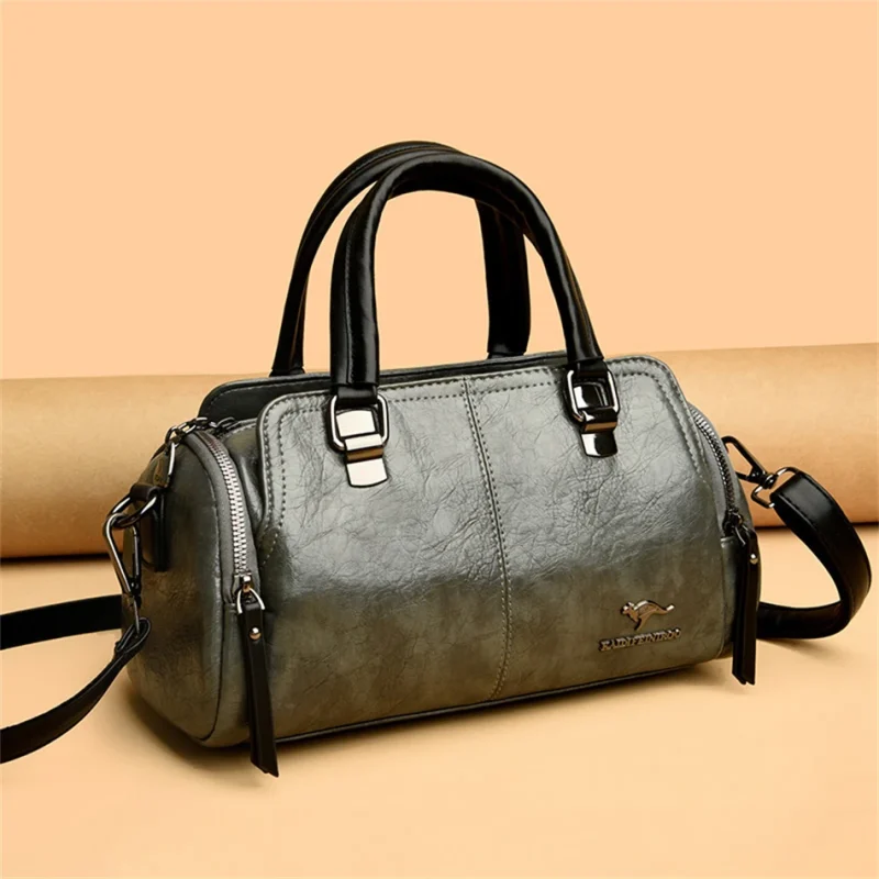High Quality Ethical Leather Crossbody: Vintage Chic - Image 14