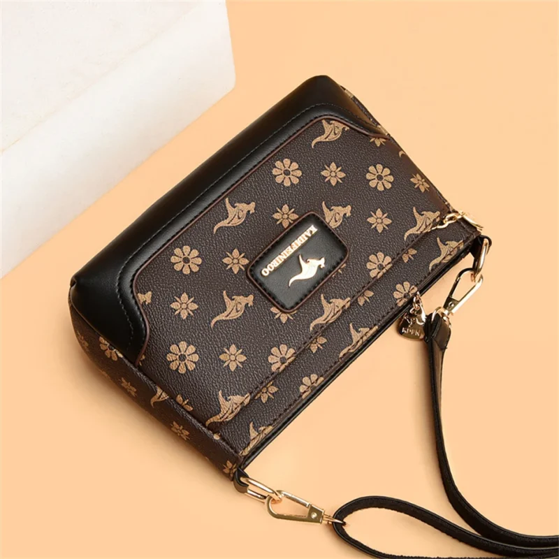Luxury Designer Pu Leather  Crossbody Casual Small Totes - Image 3