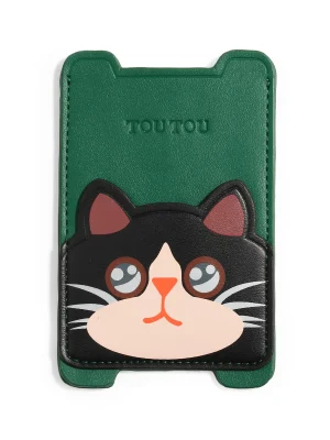 High-Quality Cute Cat Pattern Credit Card Holder Bag