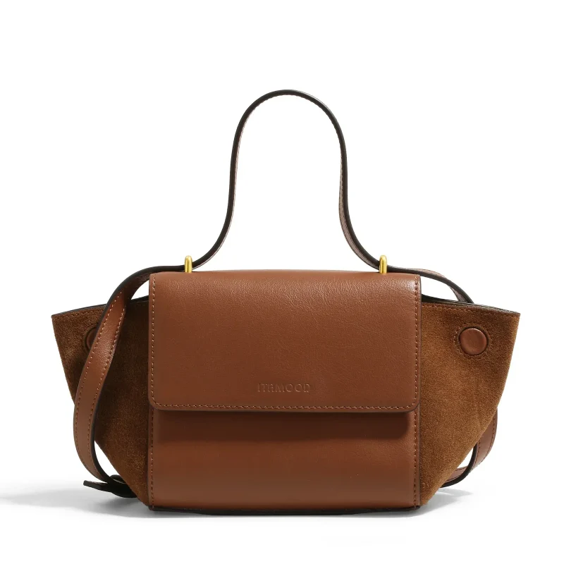 Eco Luxury Genuine Leather Multifunctional Handbag - Image 8