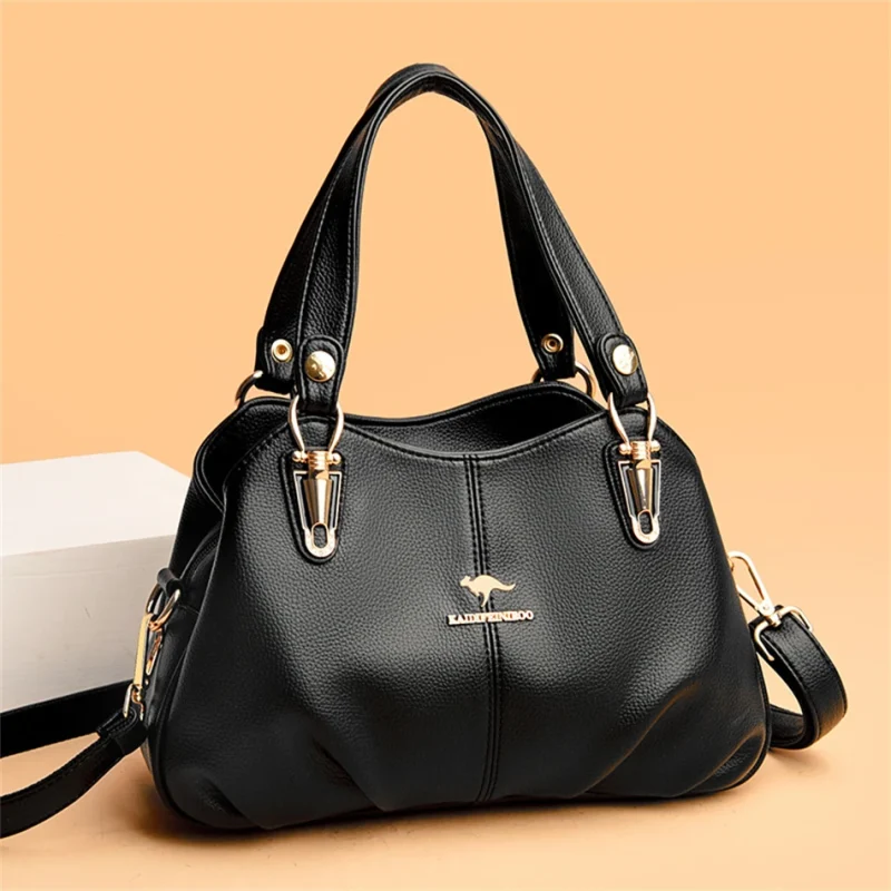 High Quality Eco Luxe Soft Leather Crossbody Bag" - Image 8